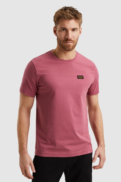 PME legend roze heren t-shirt | Model vooraanzicht