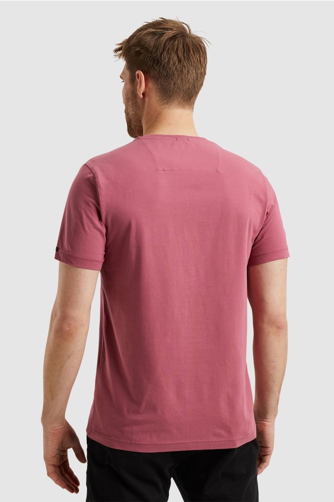 PME legend roze heren t-shirt | Model achteraanzicht