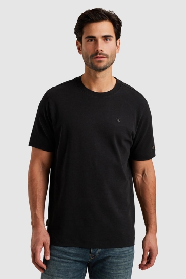 Cast Iron crewneck regular fit interlock ess Zwart