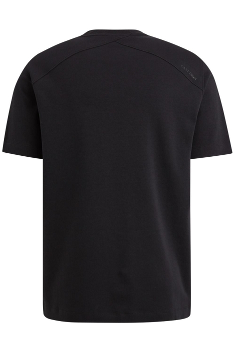 Cast Iron zwarte heren t-shirt | Achteraanzicht