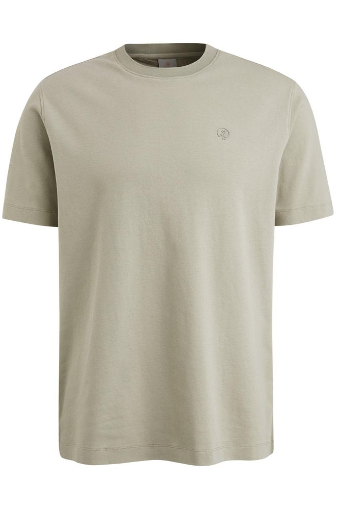 Cast Iron groene heren t-shirt | Vooraanzicht