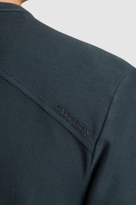 Cast Iron blauwe heren t-shirt | Unique Selling Point