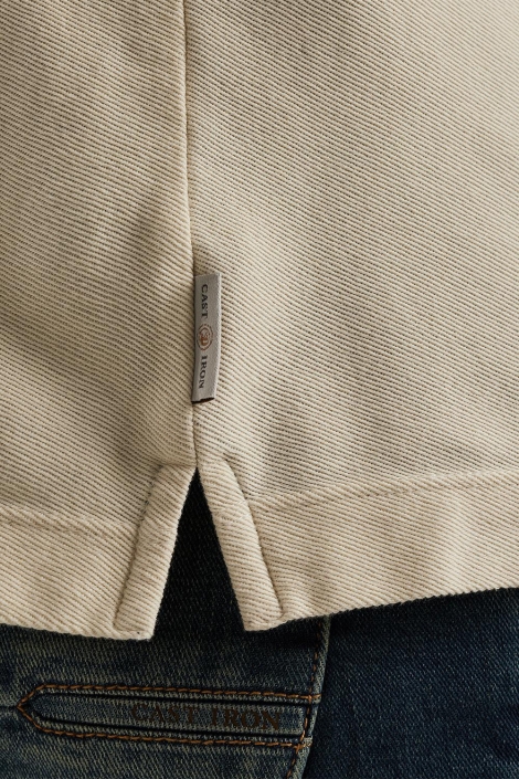 Cast Iron ecru heren t-shirt | Unique Selling Point