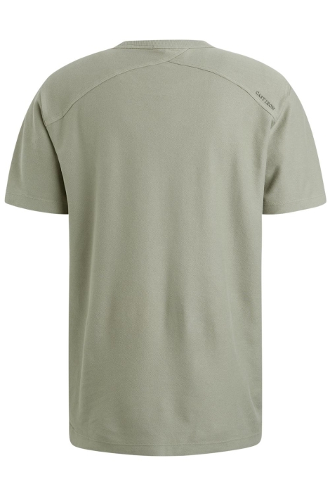 Cast Iron groene heren t-shirt | Achteraanzicht