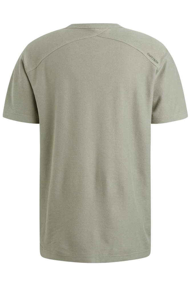 Cast Iron groene heren t-shirt | Achteraanzicht