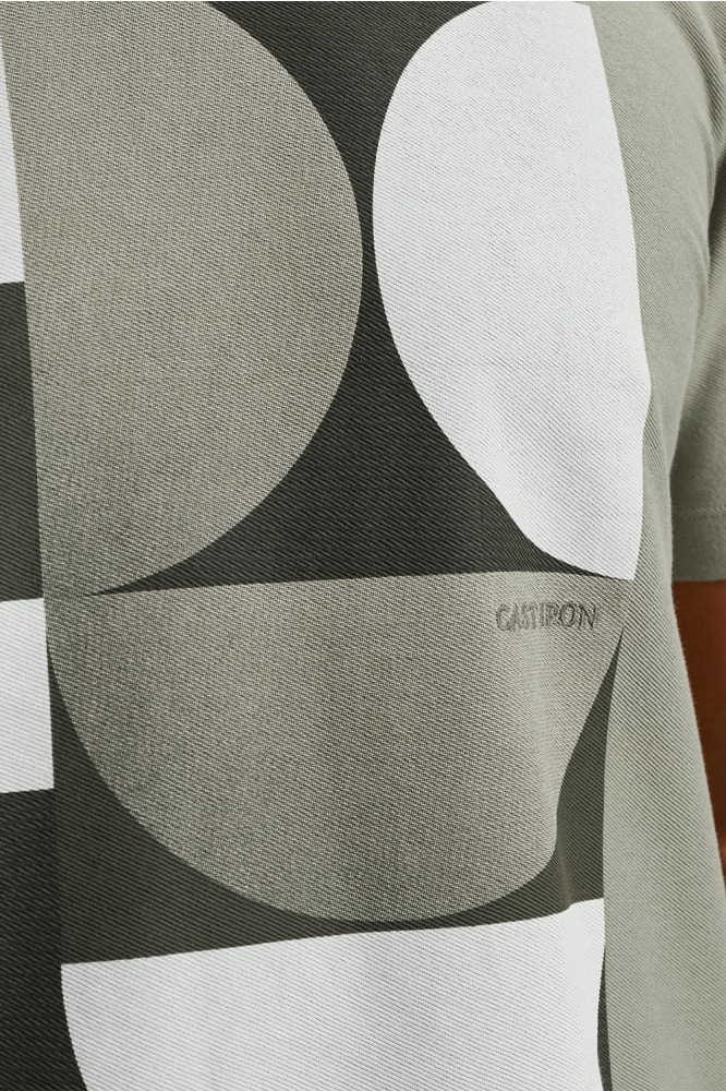 Cast Iron groene heren t-shirt | Unique Selling Point