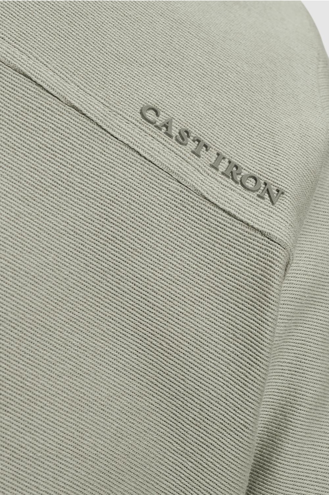 Cast Iron groene heren t-shirt | Kleurstaal