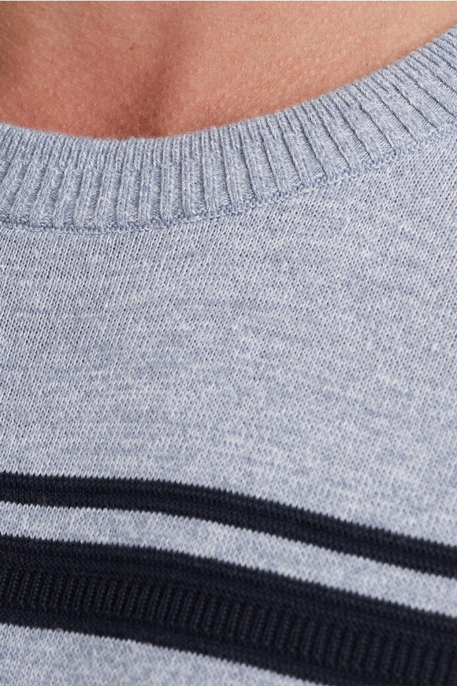 Vanguard blauwe heren t-shirt | Close up