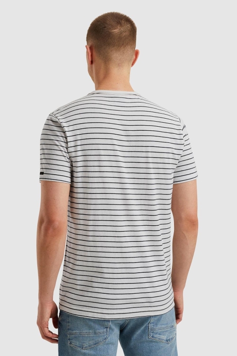 PME legend witte heren t-shirt | Model achteraanzicht