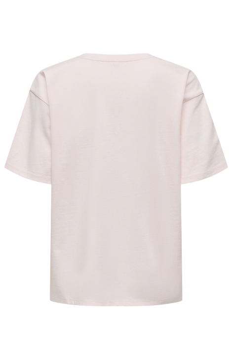 Only roze dames t-shirt | Achteraanzicht