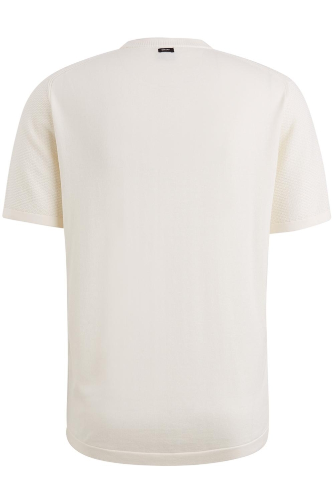 Vanguard witte heren t-shirt | Achteraanzicht