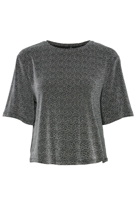 Pieces zwarte dames t-shirt | Vooraanzicht