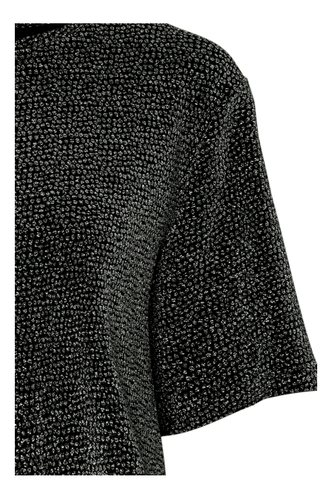 Pieces zwarte dames t-shirt | Close up