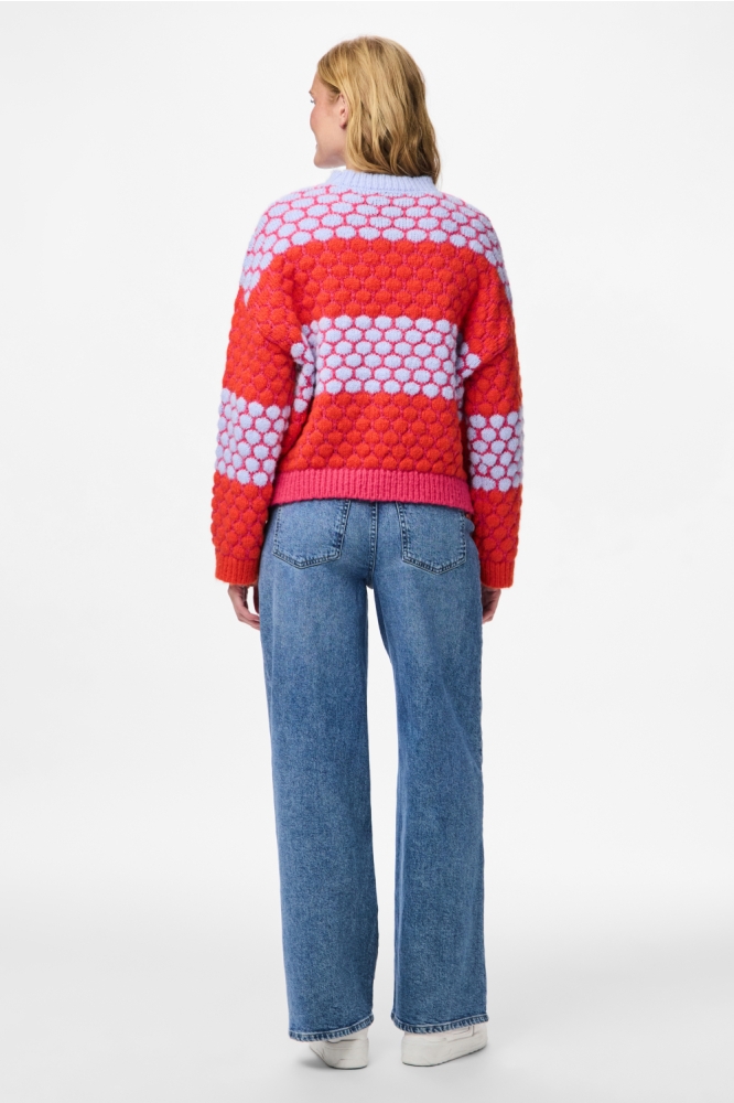 Pieces roze dames trui | Model