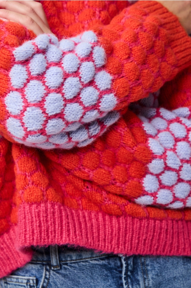 Pieces roze dames trui | Unique Selling Point