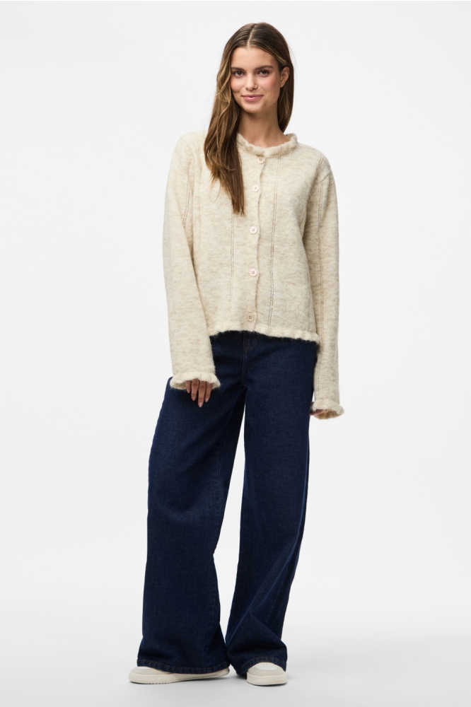 Pieces beige dames vest | Model