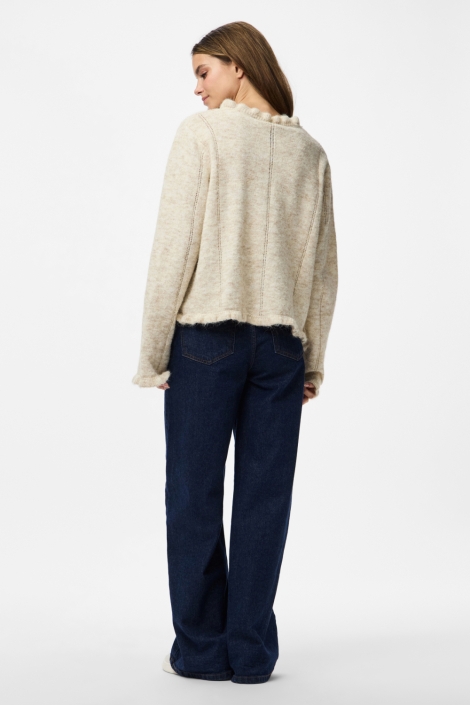 Pieces beige dames vest | Model