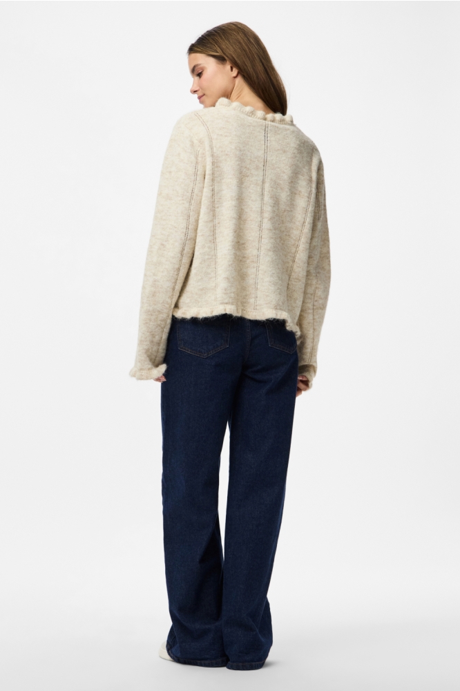 Pieces beige dames vest | Model