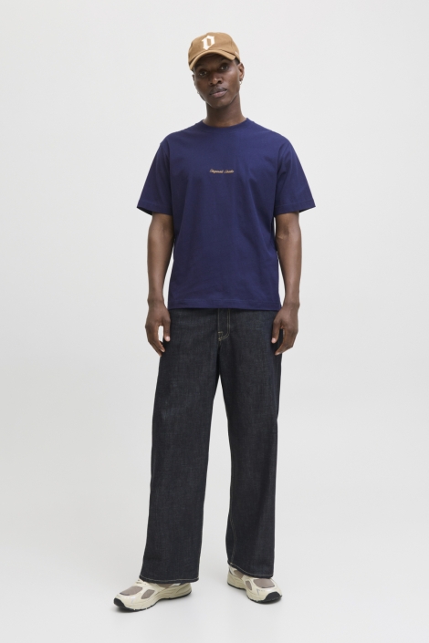 Jack & Jones blauwe heren t-shirt | Model