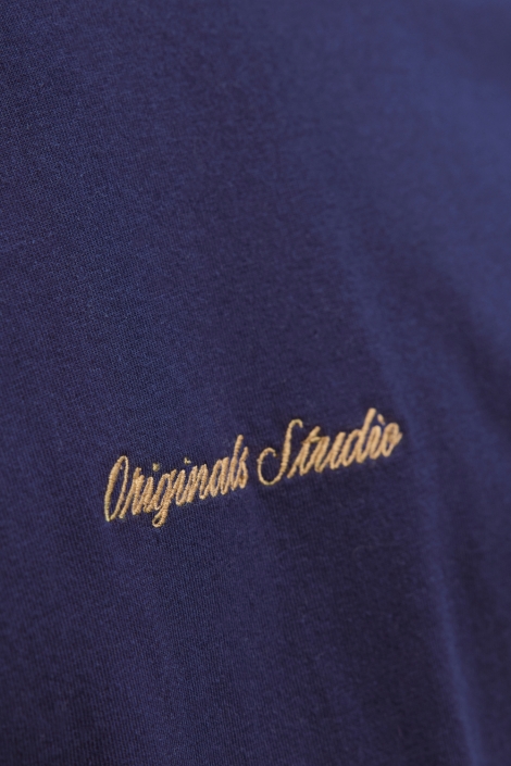 Jack & Jones blauwe heren t-shirt | Unique Selling Point