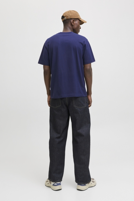 Jack & Jones blauwe heren t-shirt | Model