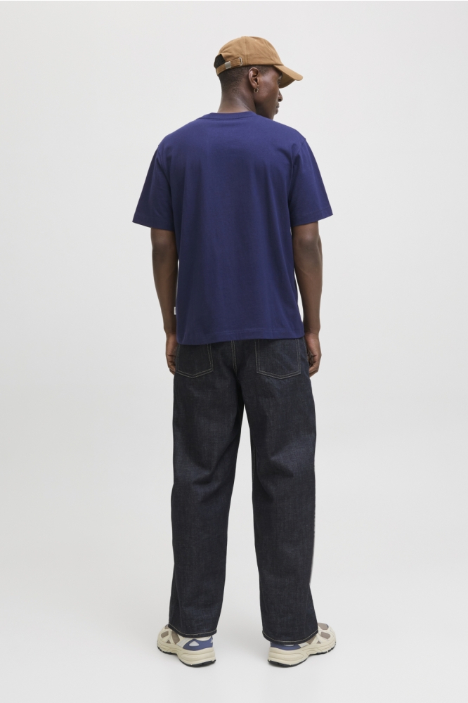 Jack & Jones blauwe heren t-shirt | Model