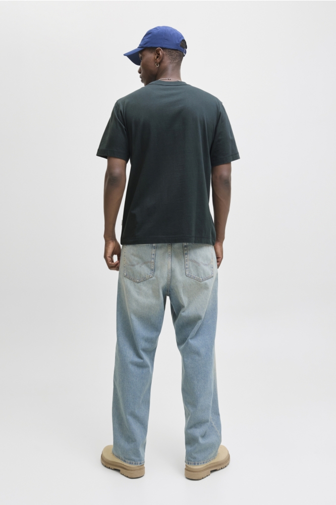 Jack & Jones groene heren t-shirt | Model