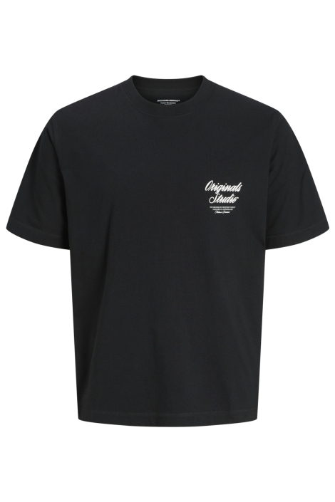 Jack & Jones zwarte heren t-shirt | Vooraanzicht