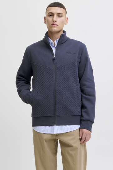 Jack & Jones Vest JPRBLUFRANKIE SWEAT ZIP HIGH NECK 12275675 SEABORNE