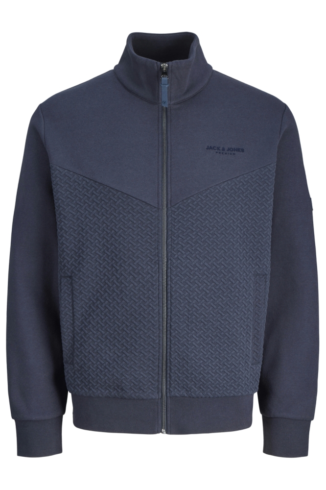 Jack & Jones blauwe heren vest | Vooraanzicht