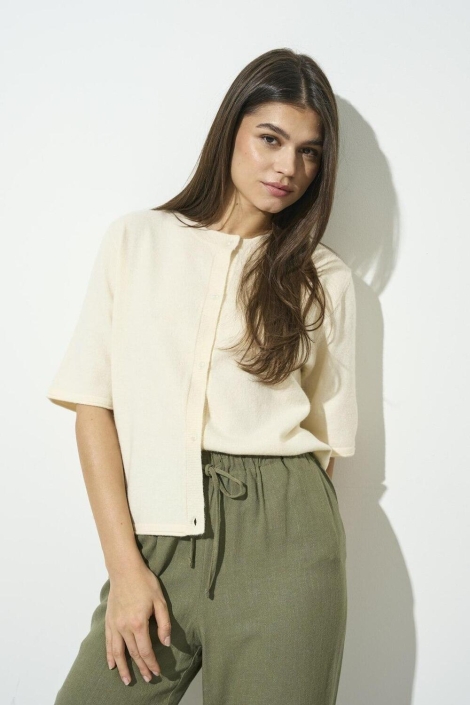 Only beige dames vest | Model