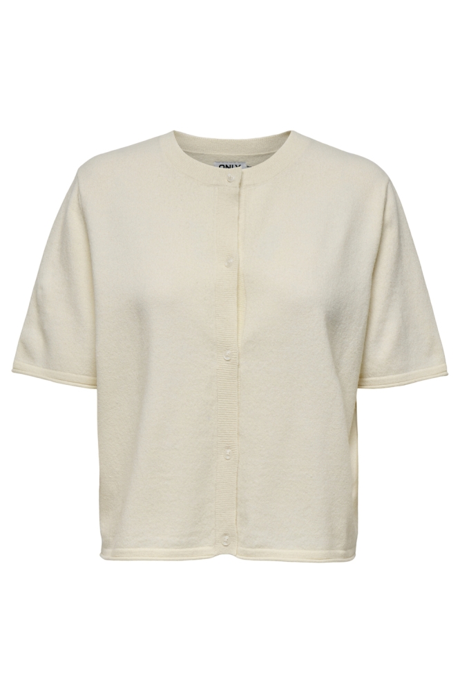 Only beige dames vest | Vooraanzicht