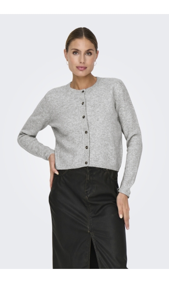 JDYCHLOE LIFE L/S CARDIGAN KNT NOOS 15330581 Light Grey Melange