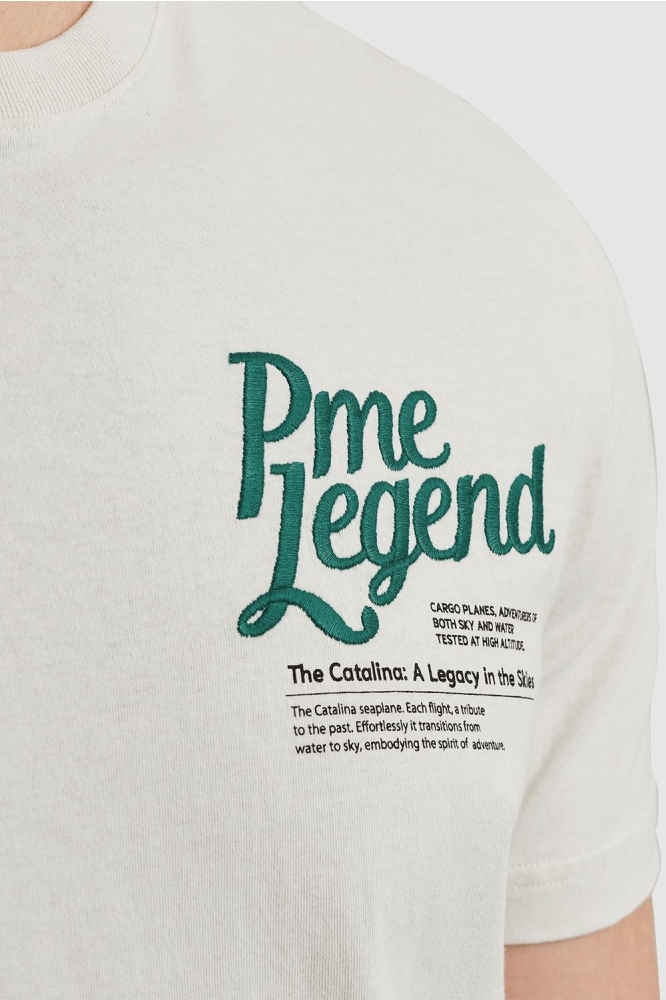 PME legend beige heren t-shirt | Unique Selling Point