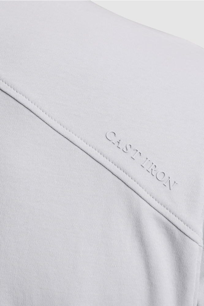 Cast Iron witte heren t-shirt | Kleurstaal