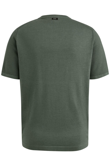 Vanguard groene heren t-shirt | Achteraanzicht