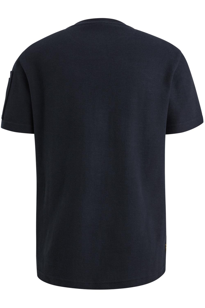 PME legend blauwe heren t-shirt | Achteraanzicht