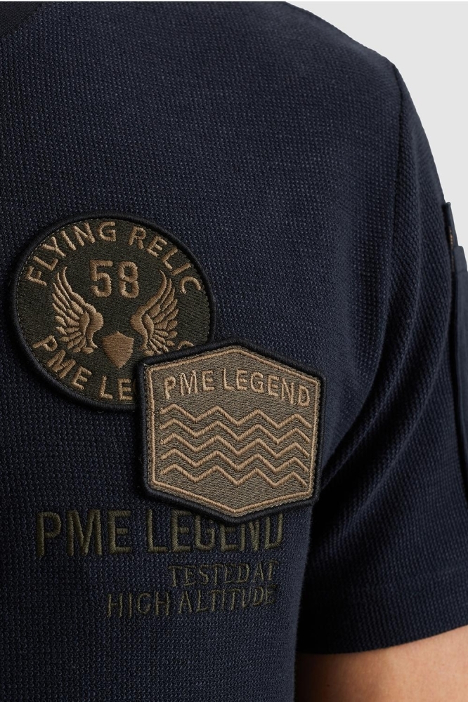 PME legend blauwe heren t-shirt | Unique Selling Point