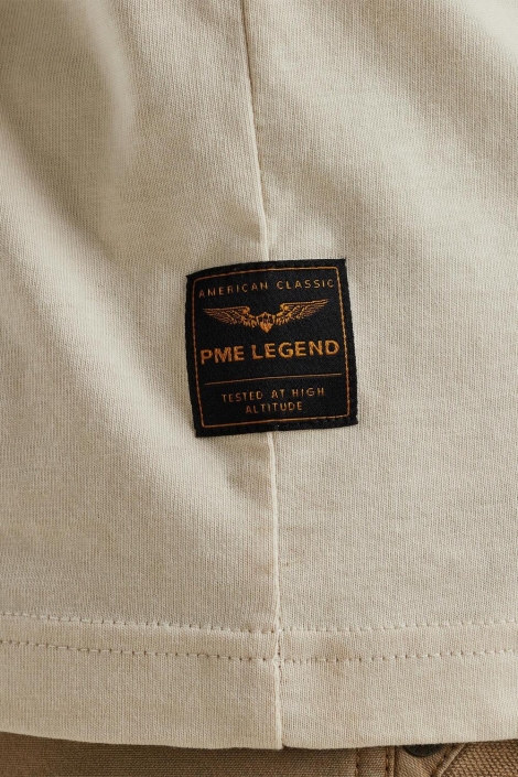PME legend beige heren t-shirt | Kleurstaal