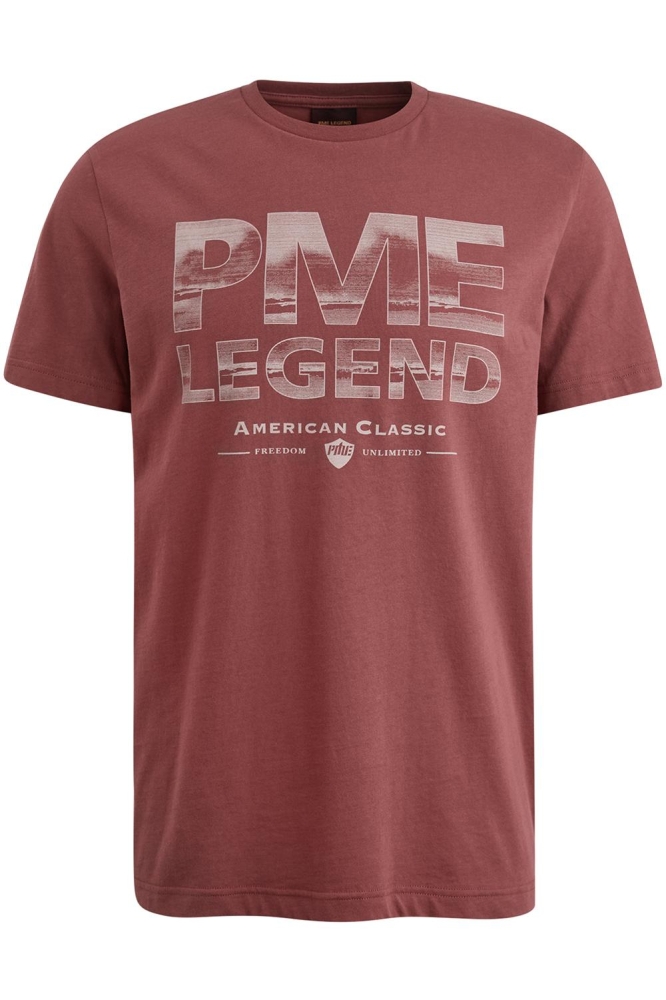 PME legend roze heren t-shirt | Vooraanzicht
