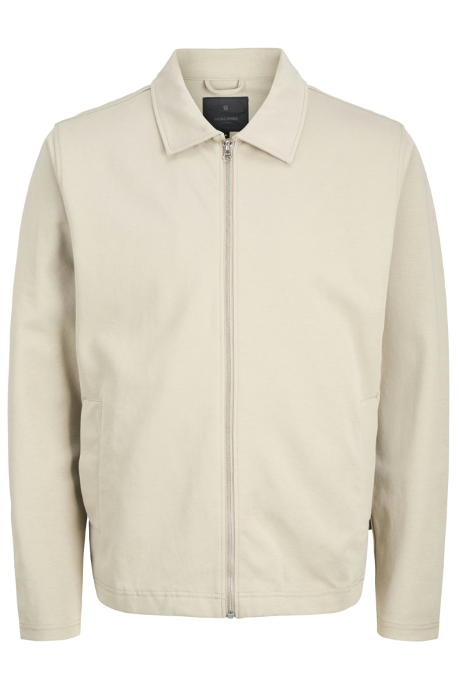 Jack & Jones beige heren vest | Vooraanzicht