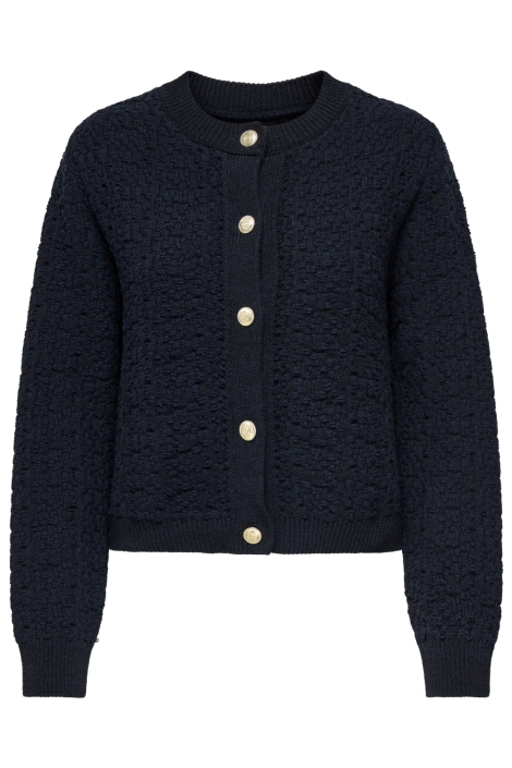 Jacqueline de Yong blauwe dames vest | Vooraanzicht