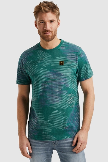 PME legend short sleeve r-neck slub jersey ao Groen