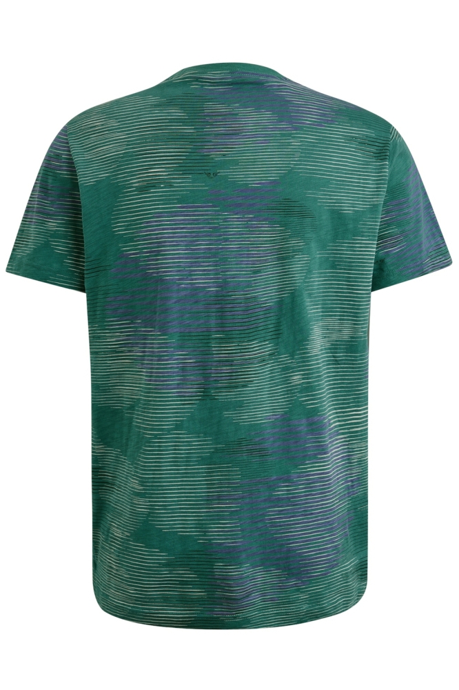 PME legend groene heren t-shirt | Achteraanzicht