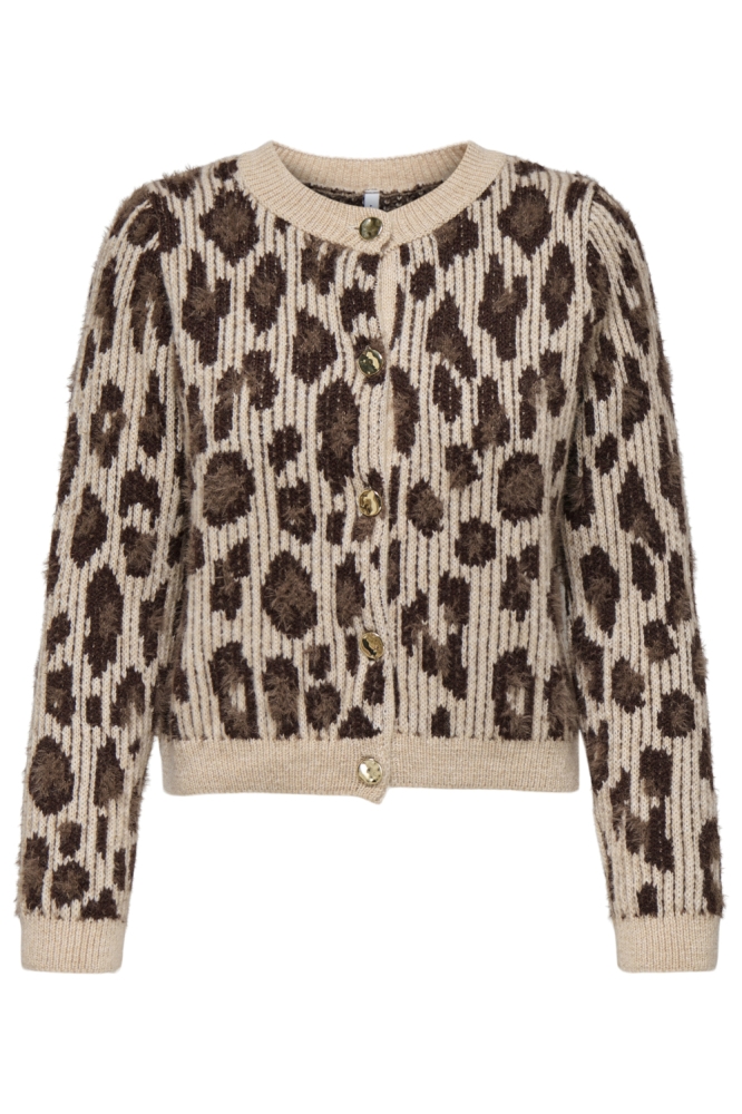 Only beige dames vest | Vooraanzicht