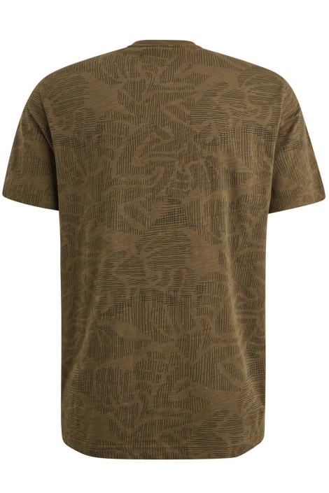 PME legend groene heren t-shirt | Achteraanzicht