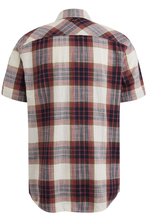 PME legend multi color heren overhemd | Achteraanzicht