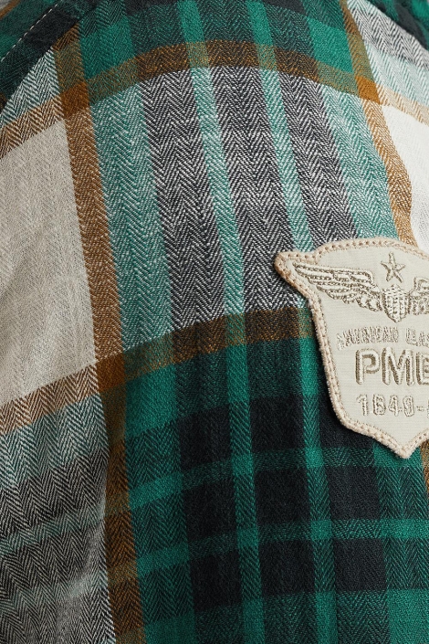 PME legend groene heren overhemd | Kleurstaal