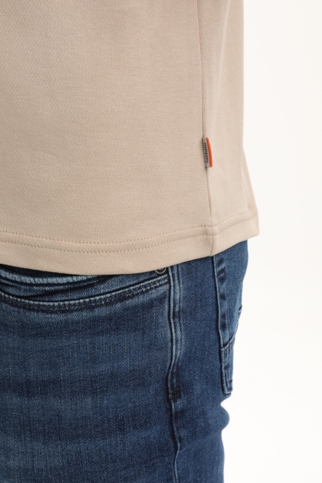 Gabbiano taupe heren t-shirt | Unique Selling Point