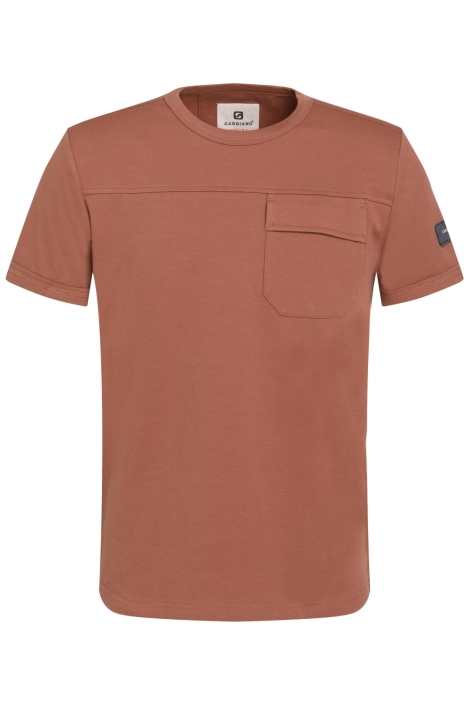 Gabbiano oranje heren t-shirt | Vooraanzicht